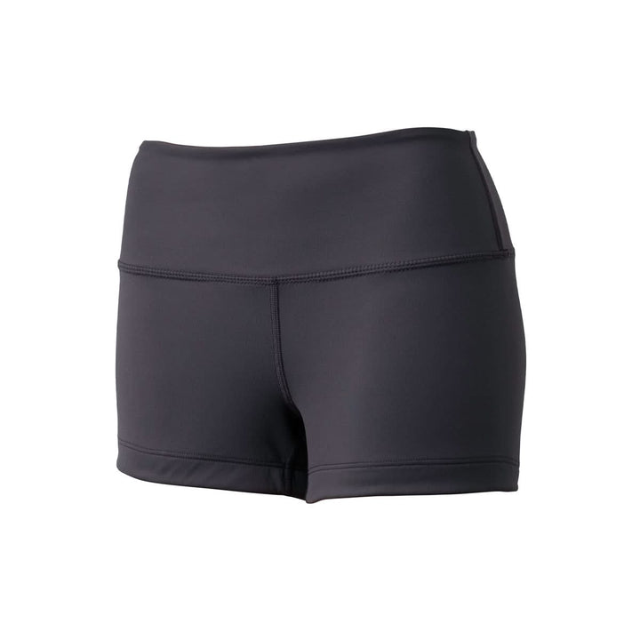 Discover the Women’s Squat Shorts - ToughFlex in black, designed on a pristine white background for both comfort and durability. Featuring innovative no-ride technology, these shorts stay put during intense workouts.
