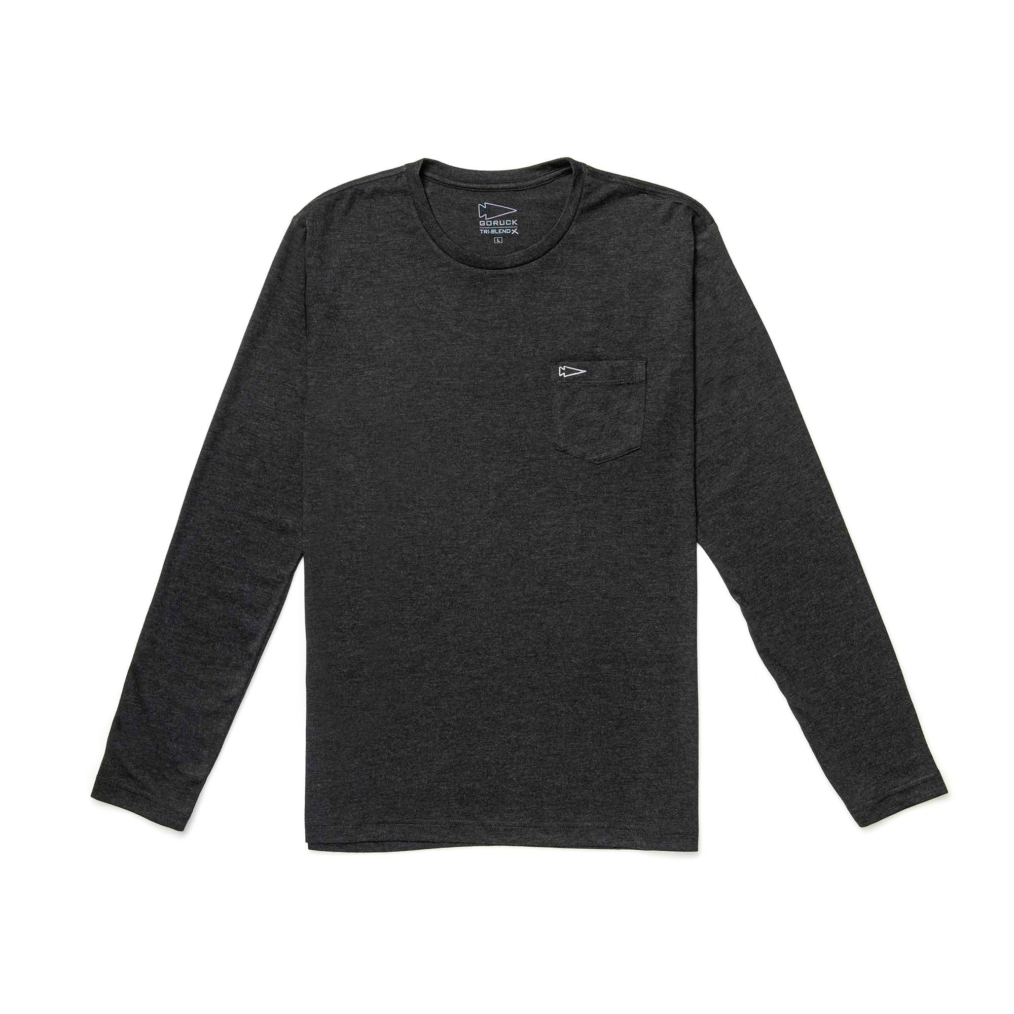 Men's Long Sleeve Pocket Tee - Tri-BlendX – GORUCK