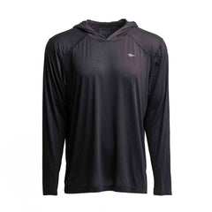 White Background of Men's Sun Hoodie - ToughMesh in Charcoal