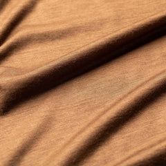GORUCK Merino hoodie Java brown fabric close-up, soft and lightweight material texture