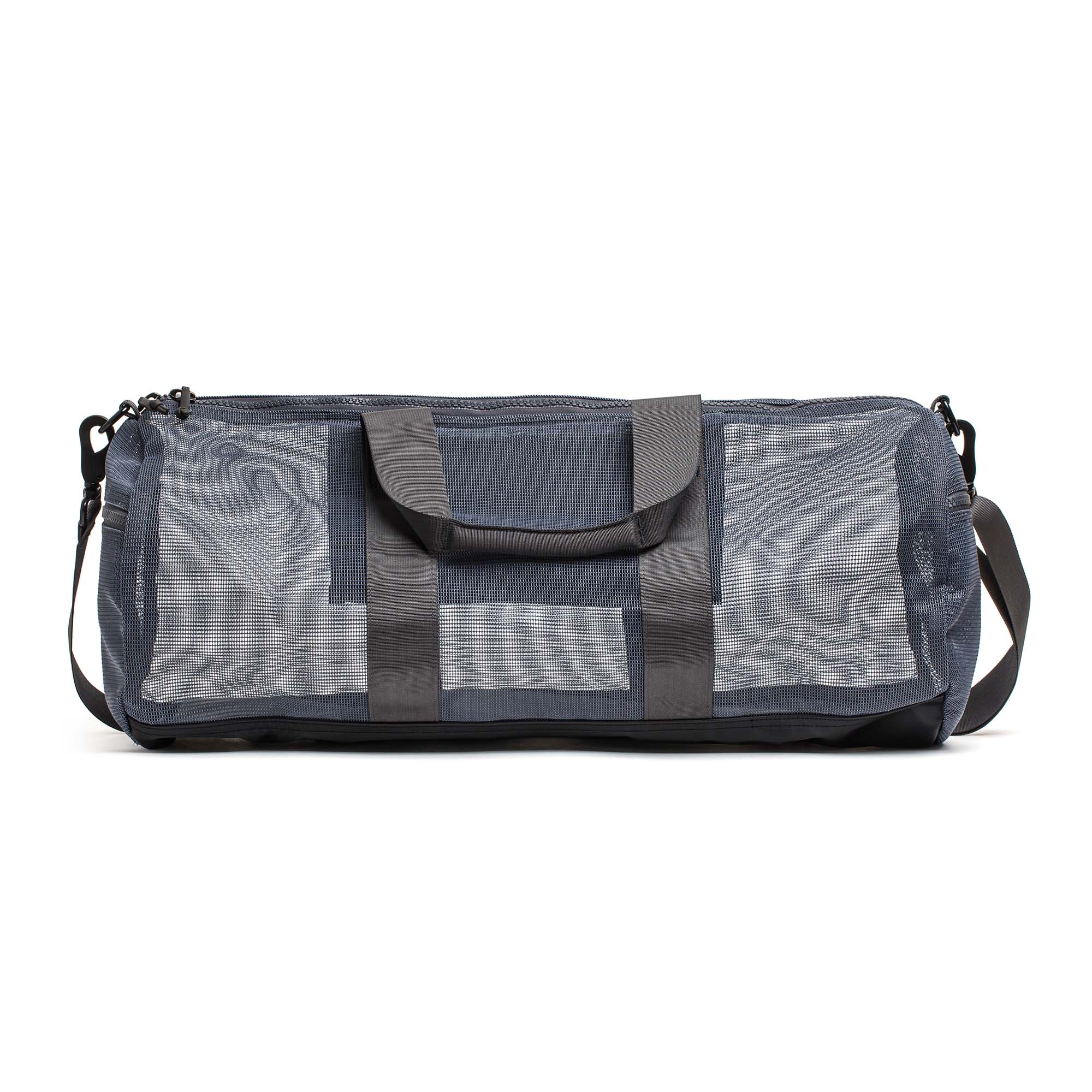 g'morning nylon logo setup BLACK Mサイズ Mesh Duffel Bag | GORUCK