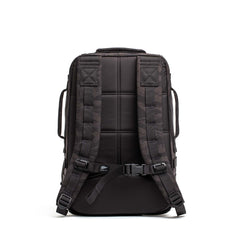 Back view of the Rucker 5.0, featuring padded shoulder straps, lumbar support, and a chest buckle—perfect for rucking or everyday use.
