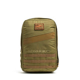 GORUCK Rucker 4.0 20L Liberty Green backpack with rugged design and MOLLE webbing front