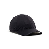 GORUCK black running hat with embroidered spearhead logo, lightweight rucking gear