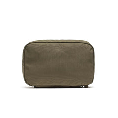 Shadow Pockets—rectangular olive green Cordura pouch with zipper—ideal for gear or rucksack organization, shown on a plain white background.