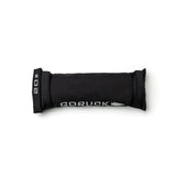 A black Simple Training Sandbags with "20" on one end lies on a white background—ideal for sandbag workouts and upgrading your home gym.