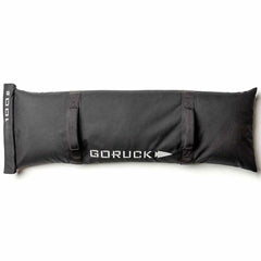 A black Simple Training Sandbag with heavy-duty padded handles, marked 1001, perfect for home gym sandbag training.