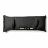 GORUCK 80LB black training sandbag with handles, tough rucking fitness gear on white background