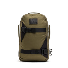 GORUCK Ranger Green and Black Skate Ruck backpack with front straps and rugged design