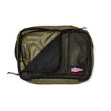 GORUCK Ranger Green 10L packing cube with mesh front and logo patch for rucking gear organization