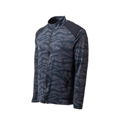 GORUCK black tiger stripe full zip jacket with high collar and zippered pockets