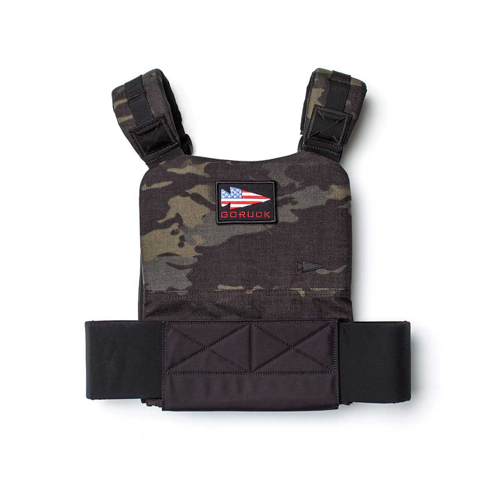 Greencity Adjustable Weight Vest - 50lb Capacity With MOLLE System & Quick Release