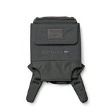 GORUCK grey ruck plate carrier, durable tactical rucking gear on white background