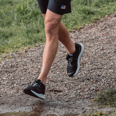 Men's Rough Runners - Black + Stone + White