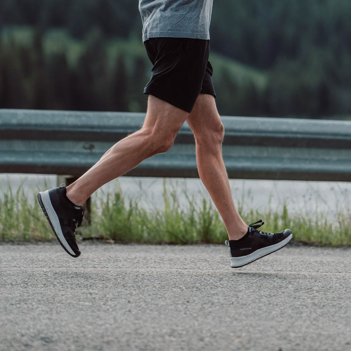 Rough Runners - Black + Stone + White – GORUCK