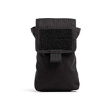 GORUCK black tactical pouch with Velcro closure, durable rucking gear accessory