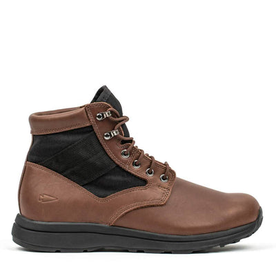 MACV-1 - Mid Top - Dark Brown + Black
