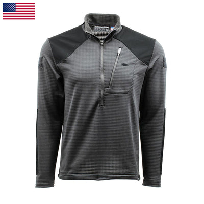 Indestructible Grid Fleece Half Zip
