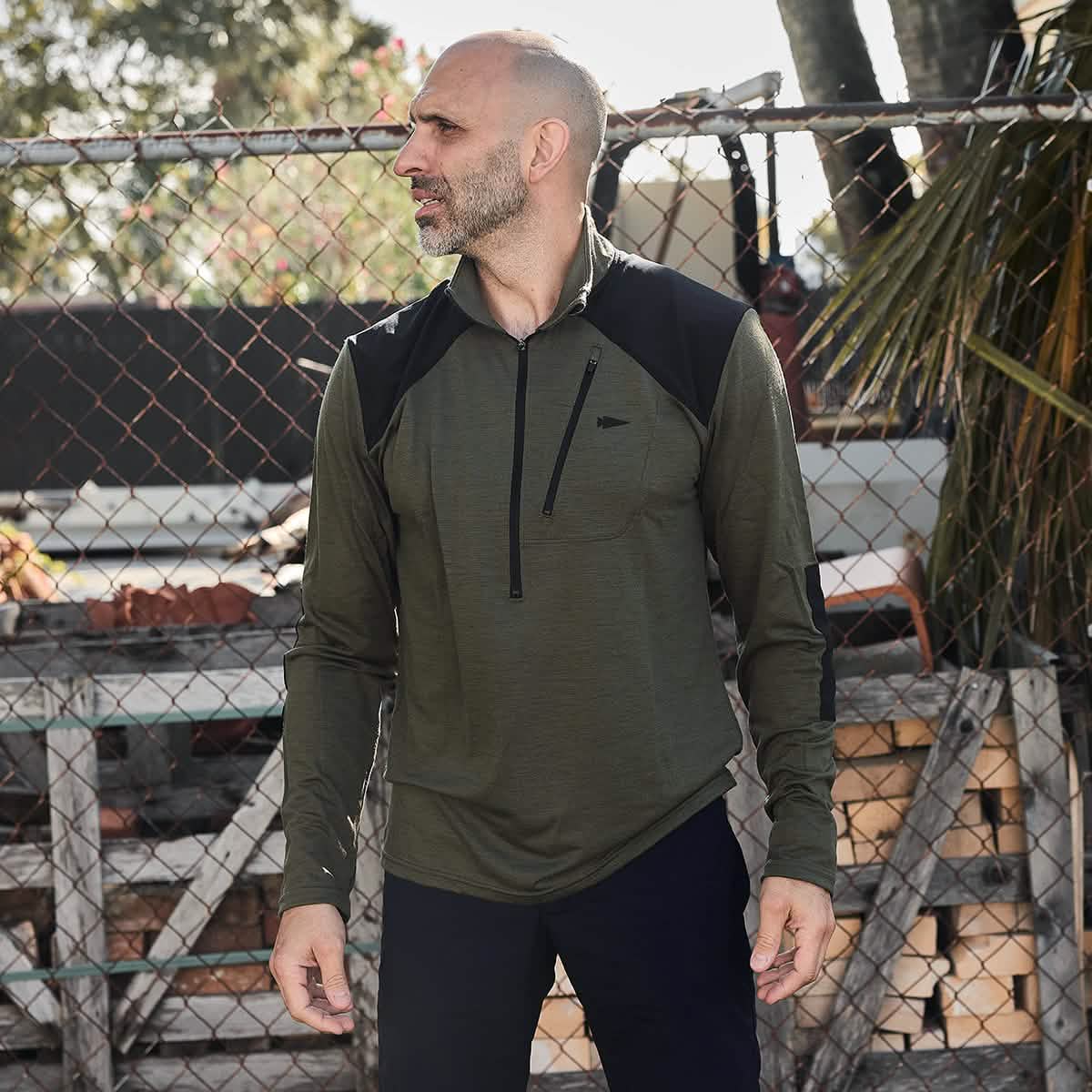 Men’s Commando Half Zip - Merino Wool – GORUCK