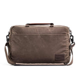 GORUCK dark oak rucking gear bag with shoulder strap and rugged exterior, front view