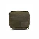 GORUCK field pocket in olive drab, rugged tactical gear pouch with velcro patch