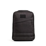 GORUCK black rucksack backpack, durable gear for rucking, front view on white background