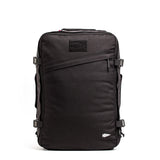 GORUCK black rucksack backpack with front zipper pocket and side compression straps