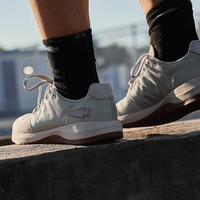 Men's Ballistic Trainers - Lunar Rock + Gum w/ Silver Reflective Spearhead