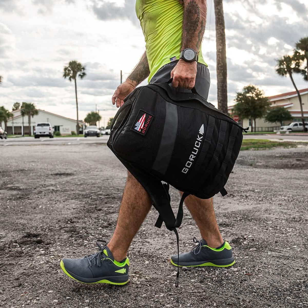 Peak performan grey hawk メンズ　M Men's Ballistic Trainers - Wolf Grey + Acid Lime – GORUCK