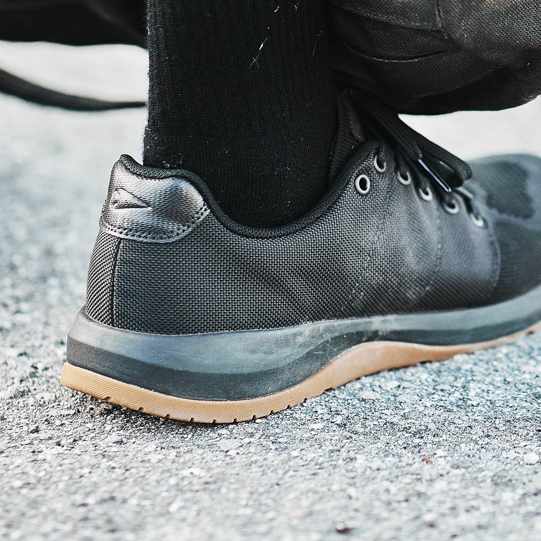 Men's Ballistic Trainers - Blackout w/ Black Reflective