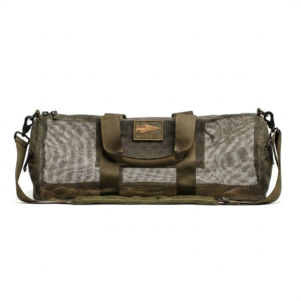 Mesh Gym Duffel Bag | Breathable Kit Bag