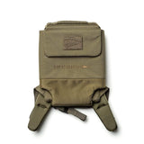 GORUCK Ranger green tactical rucksack with logo, rugged design, and durable straps