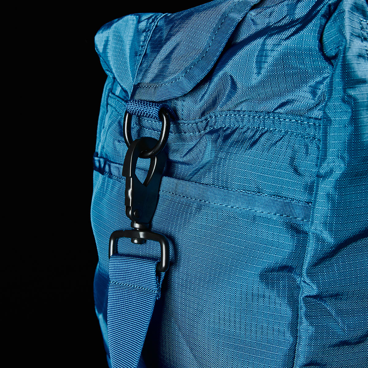 Kit Bag w/ Shoe Compartment - Ripstop ROBIC® - Tidal Blue (Includes Shoulder Strap)