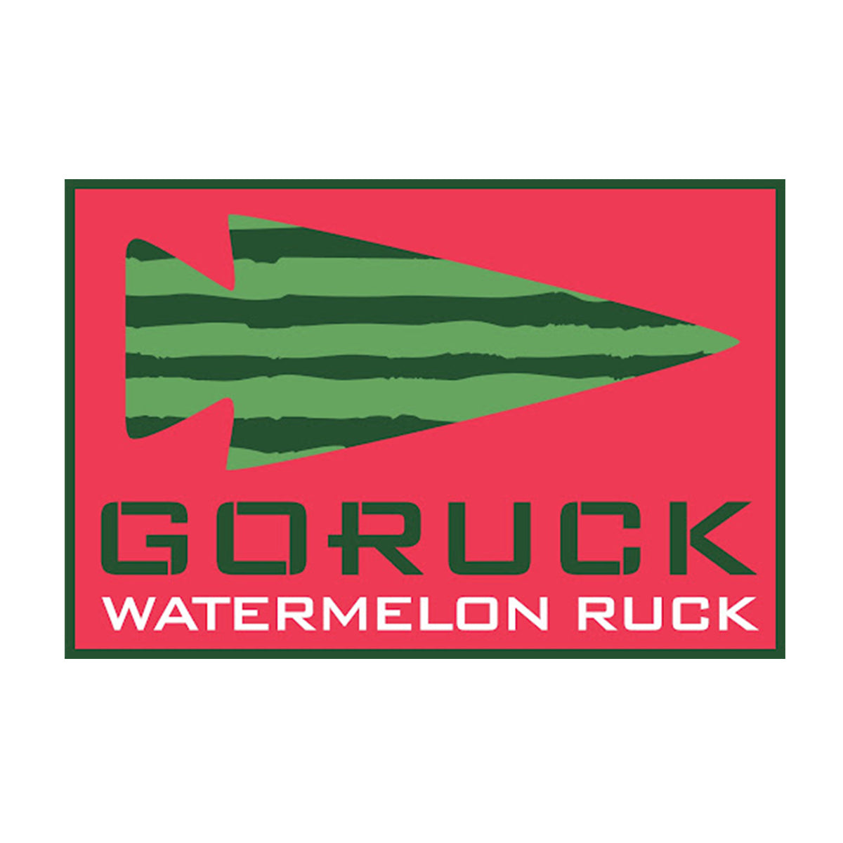 Patch  - Watermelon Ruck