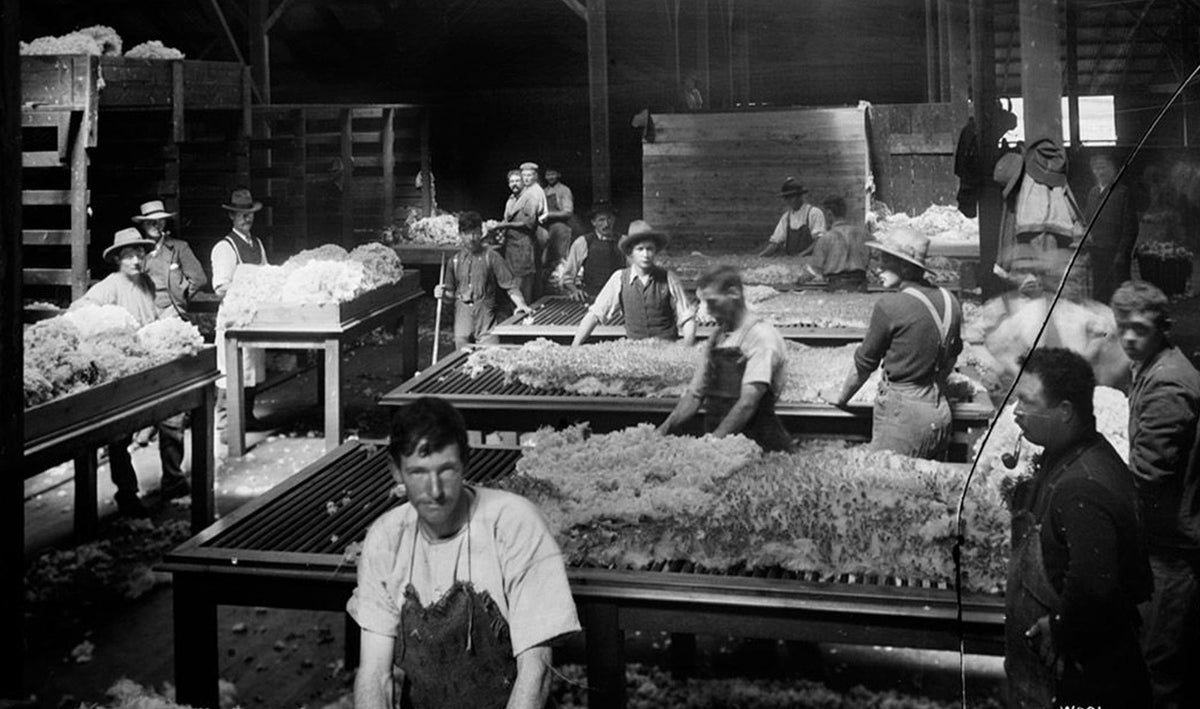 A group of men working in a factory.