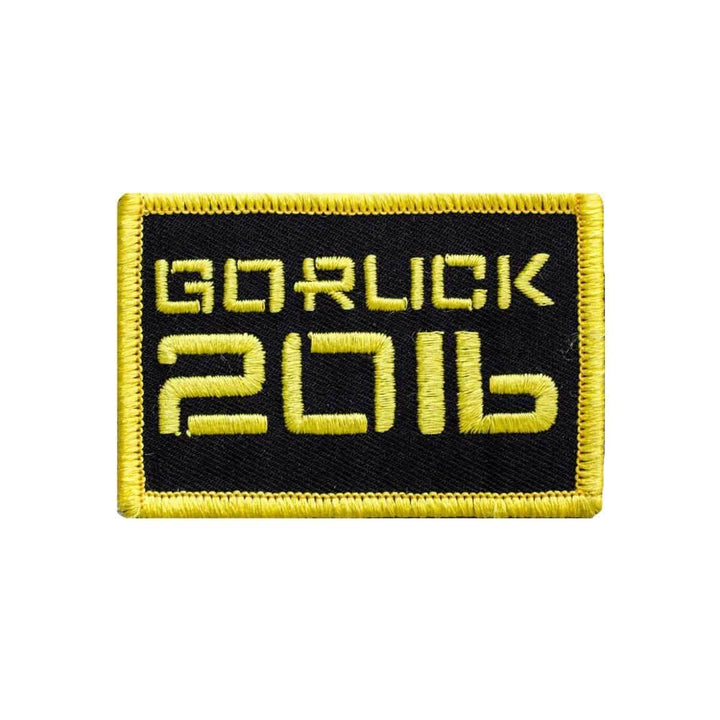 Add a touch of boldness to your favorite rucksacks with the Patch - Sandbag Weight from vendor-unknown. This rectangular black patch, embroidered with yellow text, features a convenient VELCRO backing for easy attachment and removal. The striking yellow border completes its eye-catching design.