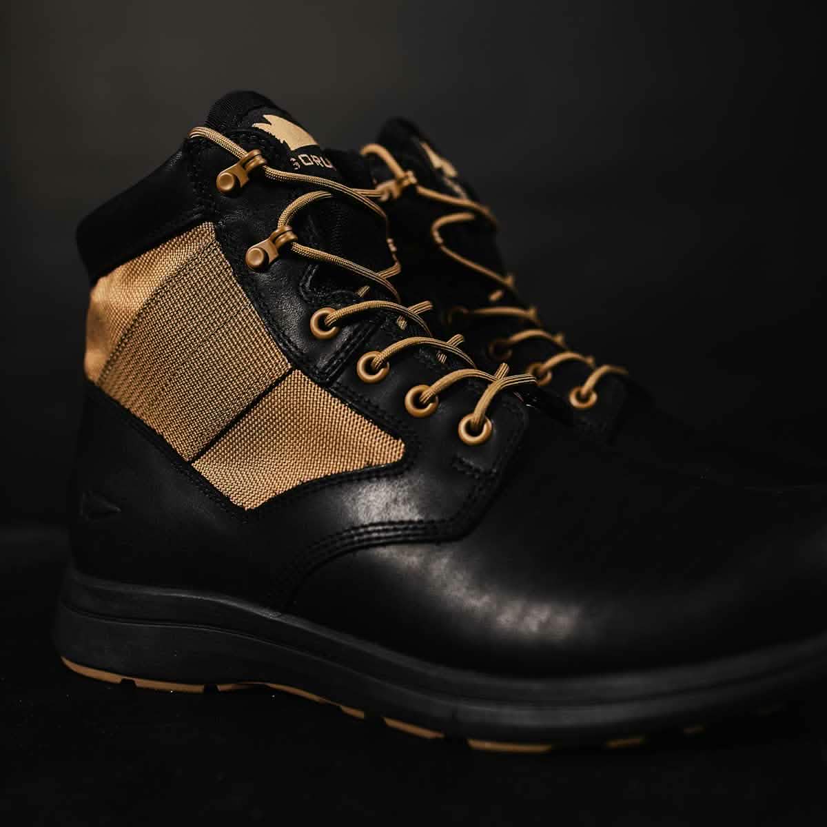 MACV-1 - Mid Top - Black + Coyote - Size W6-W6.5