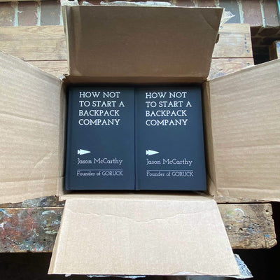 BOOK: How Not to Start a Backpack Company