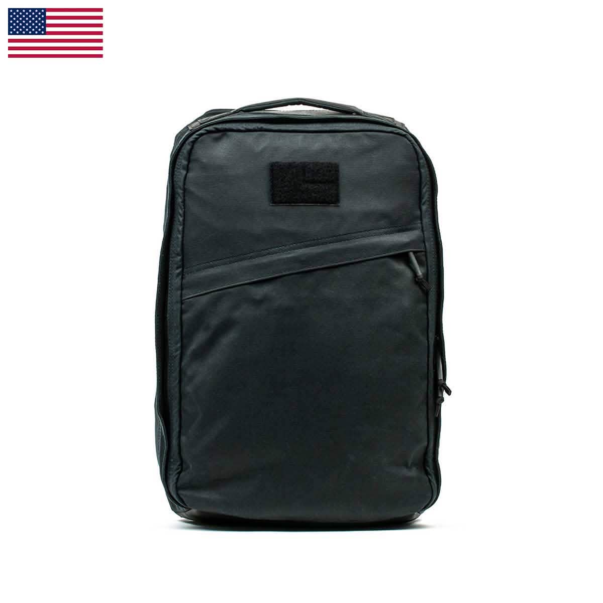 21 liter black rucksack made in usa