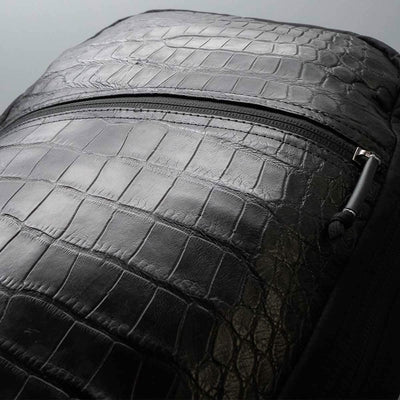 Bullet Ruck - Laptop - Alligator Leather