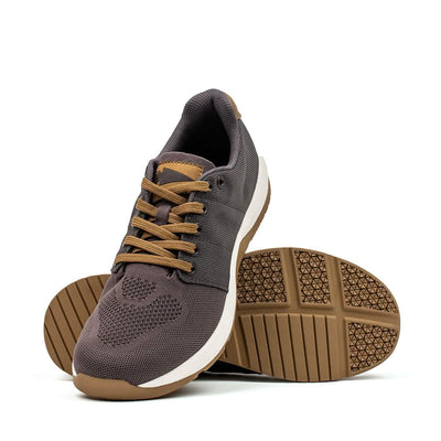 Men's Ballistic Trainers - Charcoal + White + Coyote