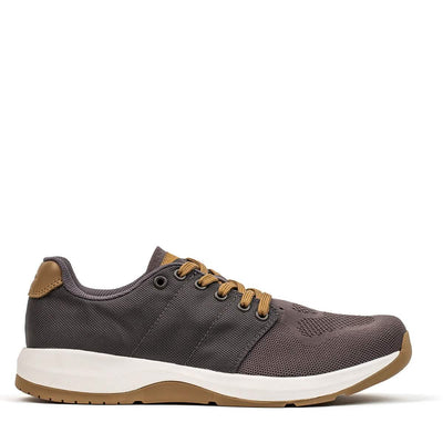 Men's Ballistic Trainers - Charcoal + White + Coyote