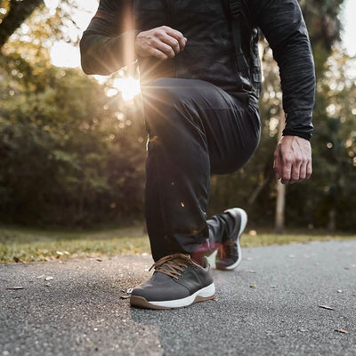 Men's Ballistic Trainers - Charcoal + White + Coyote