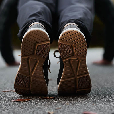 Ballistic Trainers - Charcoal + White + Coyote