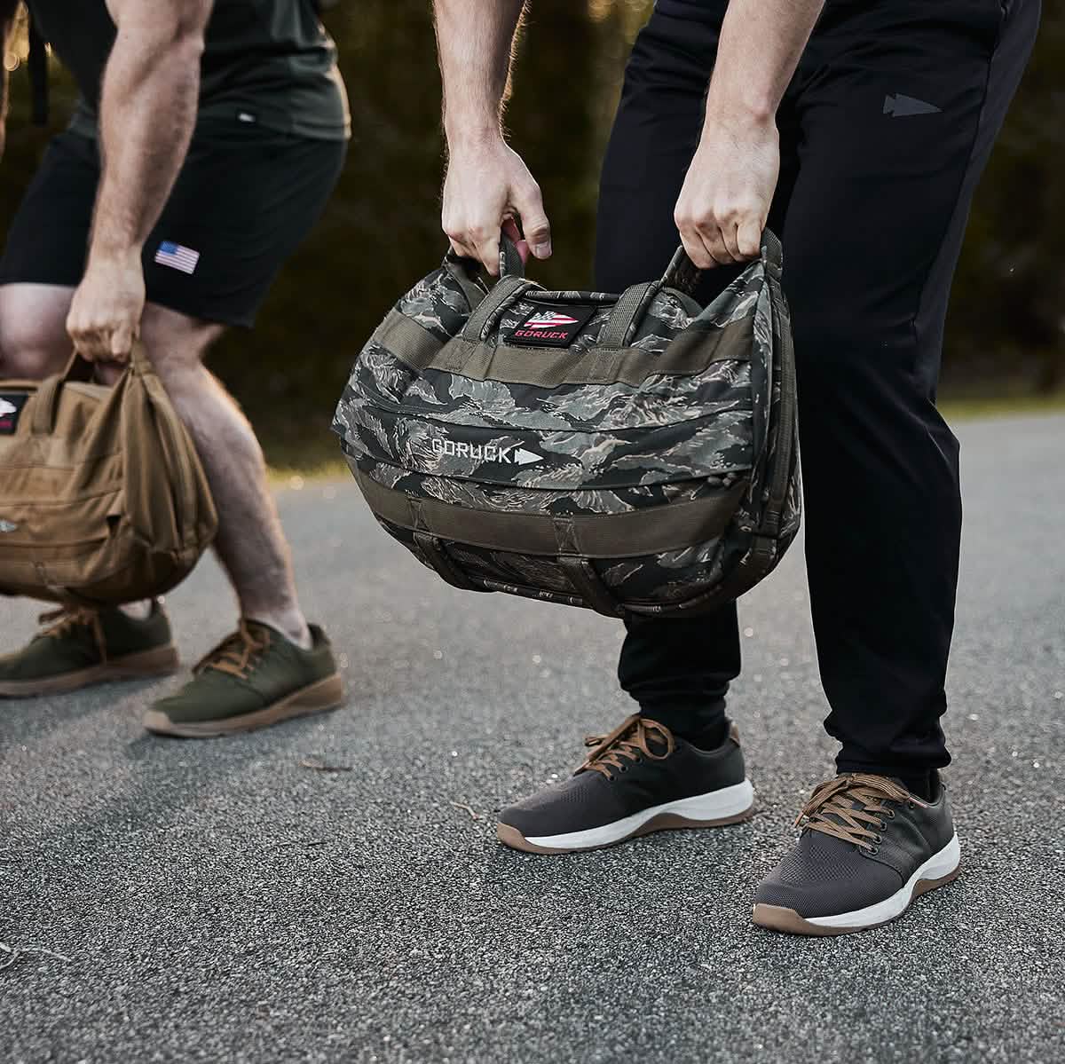 Ballistic Trainers - Charcoal + White + Coyote