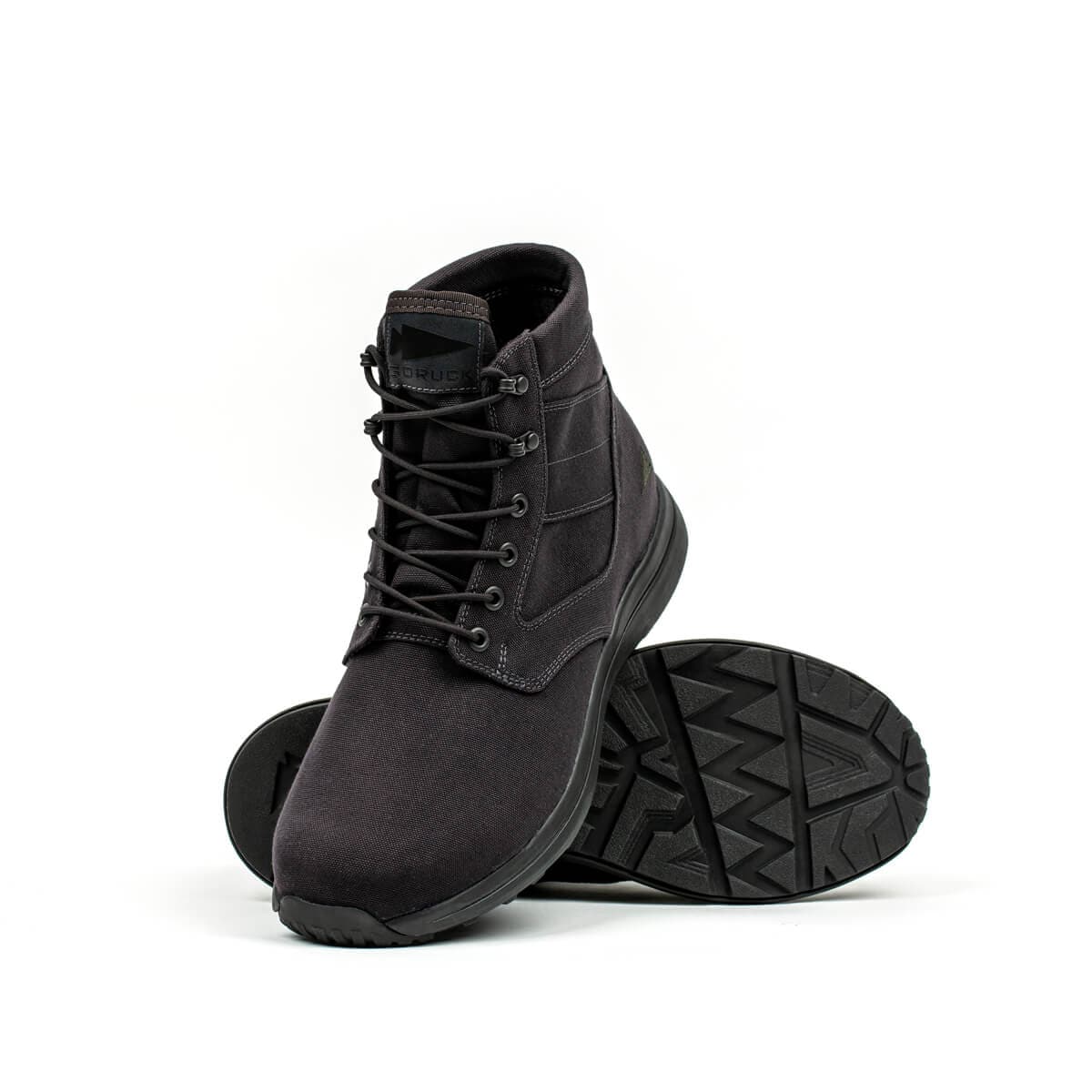 Jedburgh Rucking Boots - Mid Top - Black