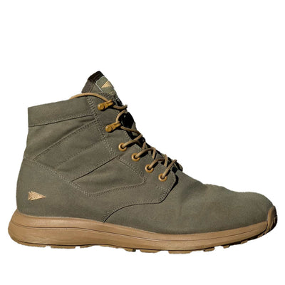 Jedburgh Rucking Boots - Mid Top - Green + Coyote