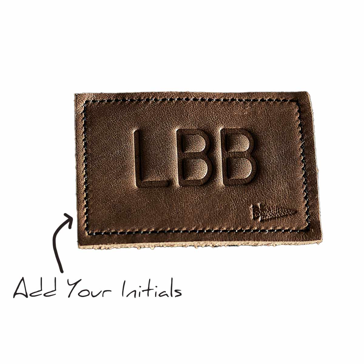 Patch  - Custom Leather Monogram