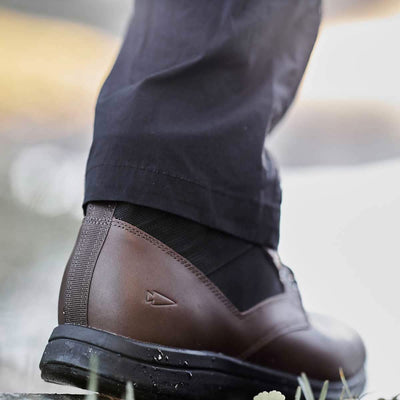 MACV-1 - Mid Top - Dark Brown + Black
