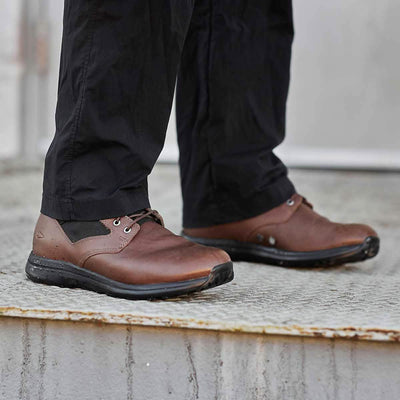 MACV-1 - Mid Top - Dark Brown + Black